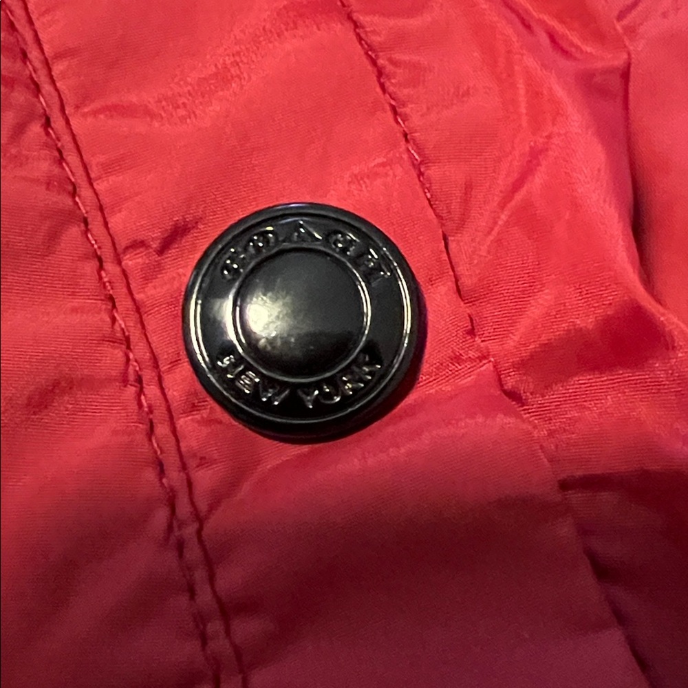 Coach Black and Red Men's Reversible Puffer Packable Jacket- Large - Picture 4 of 6
